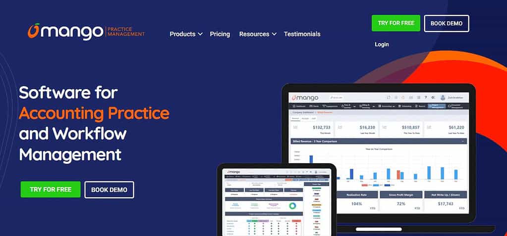Mango Practice Management (Best Accounting Practice Management Software)