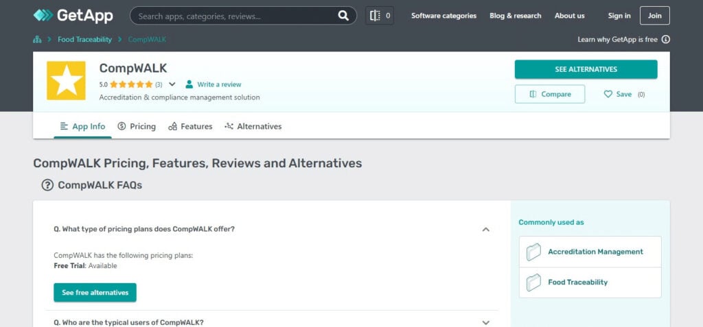 CompWALK (Best Accreditation Management Software)