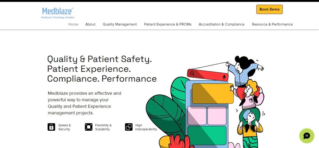 Medblaze Infini (Best Accreditation Management Software)