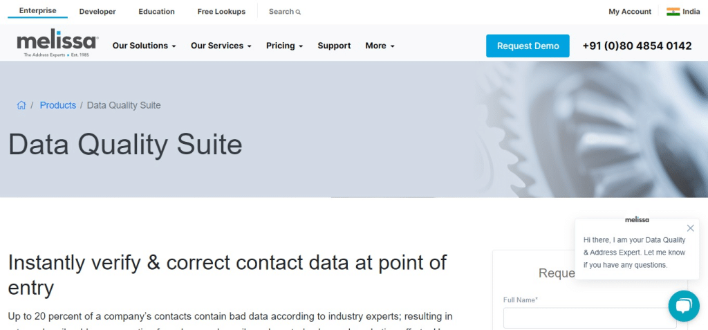 Melissa Data Quality Suite