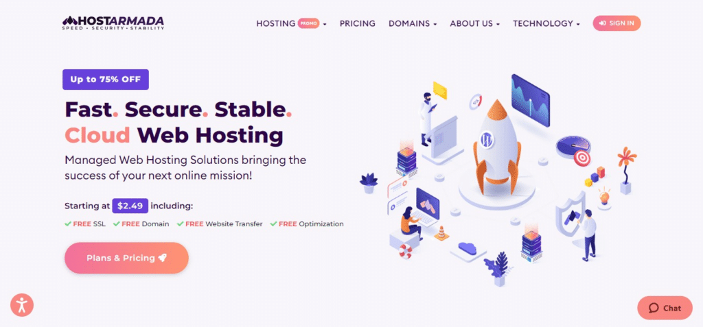 HostArmada (Best Cheap WordPress Hosting Services)