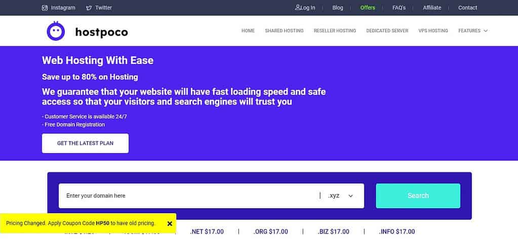 Hostpoco (Best Fastest Cloud Hosting Providers)