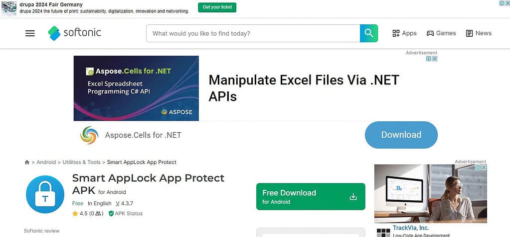 Smart AppLock (App Protector) (Best App Lock For Android)