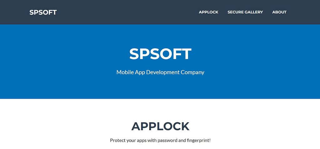 SpSoft AppLock