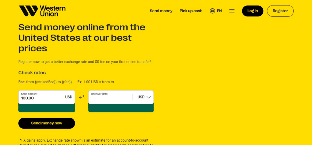 Western Union (Best App To Send Money To Nigeria )