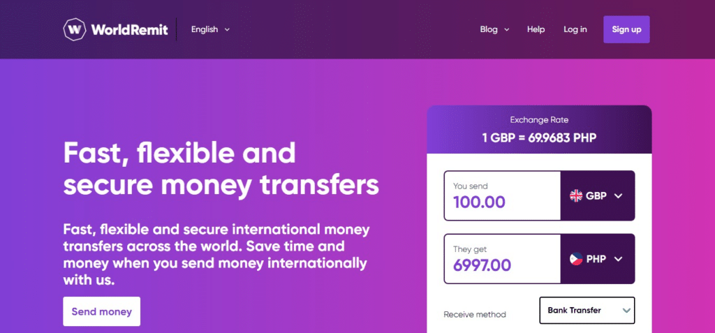 WorldRemit (Best App To Send Money To Nigeria )