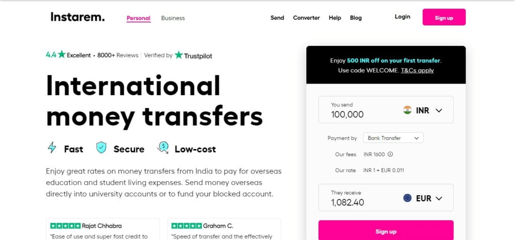 Instarem (Best App To Send Money To Nigeria )