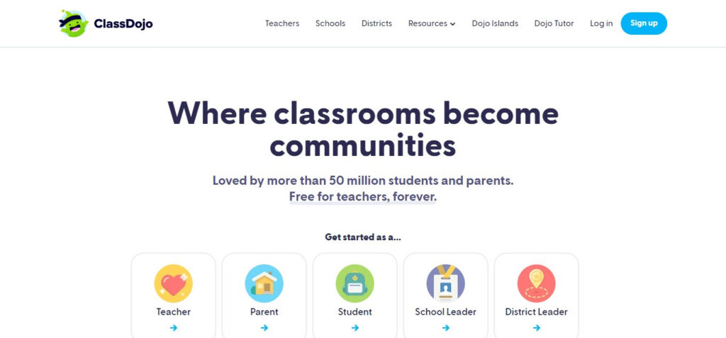 ClassDojo (Best Classroom Management Software)