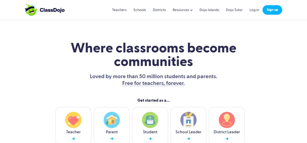 ClassDojo (Best Classroom Management Software)