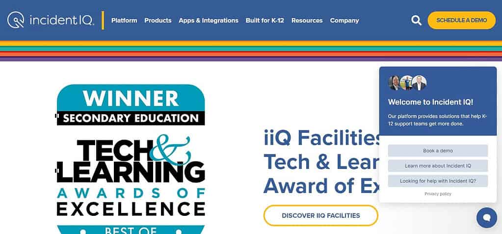 Incident IQ (Best HR Service Delivery Software)