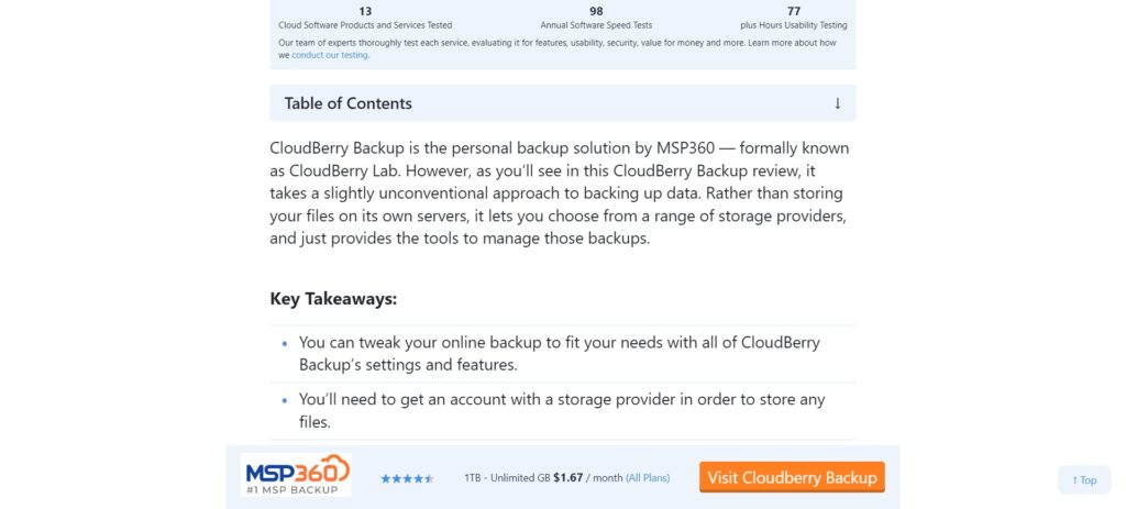 Best Backup Software and Services