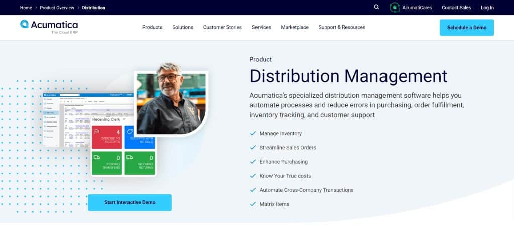 Best Distribution ERP Software