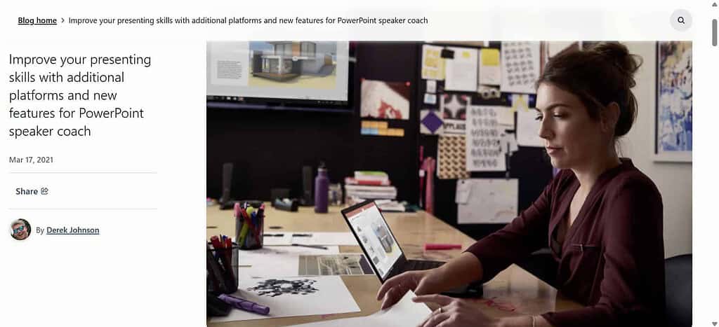 PowerPoint Speaker Coach