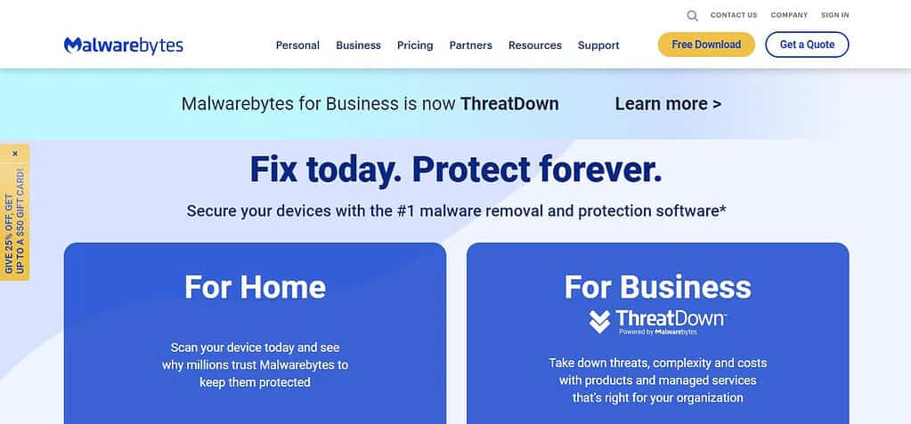 Malwarebytes (Best Free Security App For Android)