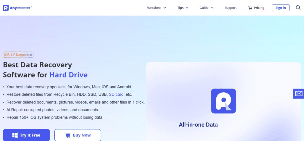 AnyRecover Data Recovery