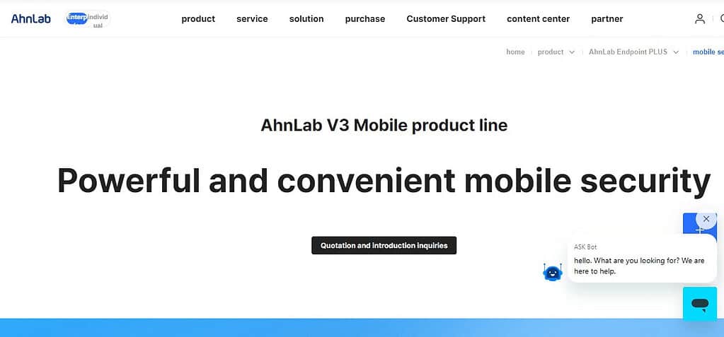 AhnLab V3 Mobile Security (Best Free Security App For Android)