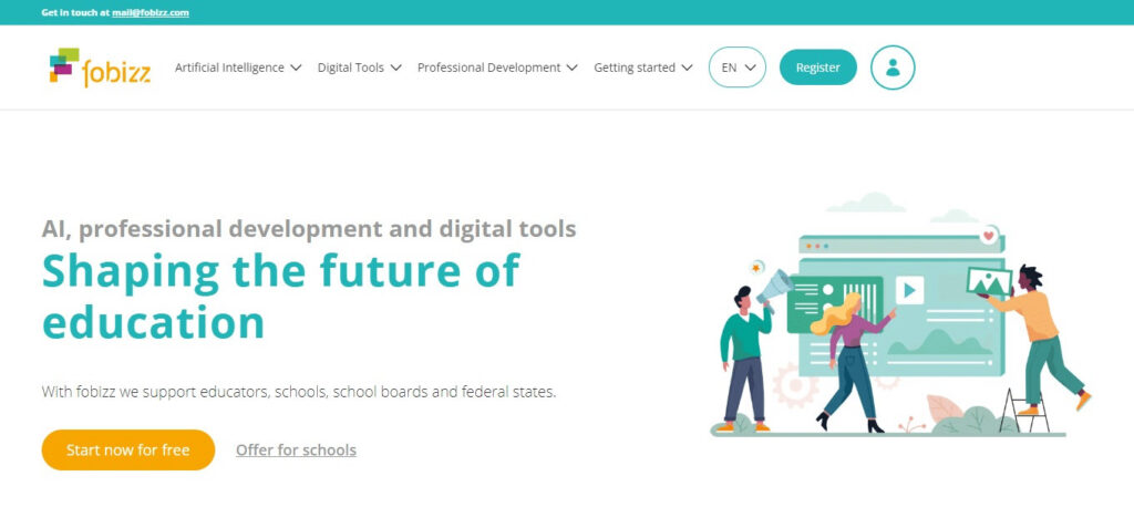 Fobizz (Best Ai Tools For Teachers)