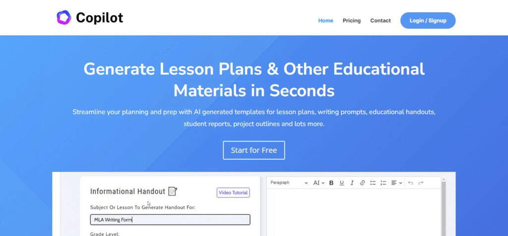 Copilot Education