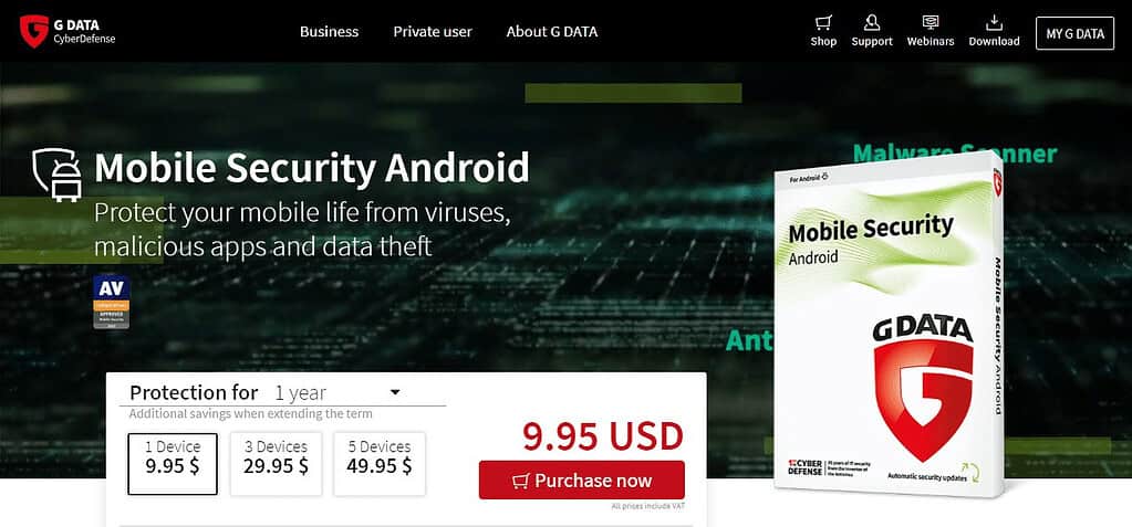 G Data Mobile Security