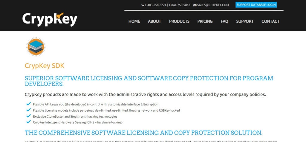CrypKey SDK