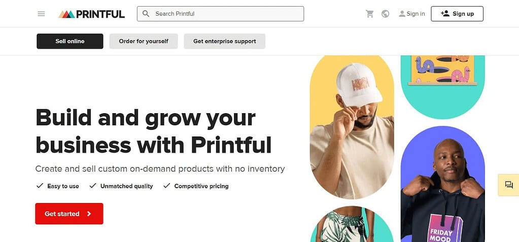 Printful (Best Software To Design T Shirts)