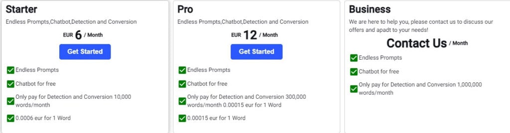 Humanizer Ai Offer Simple, Transparent Pricing