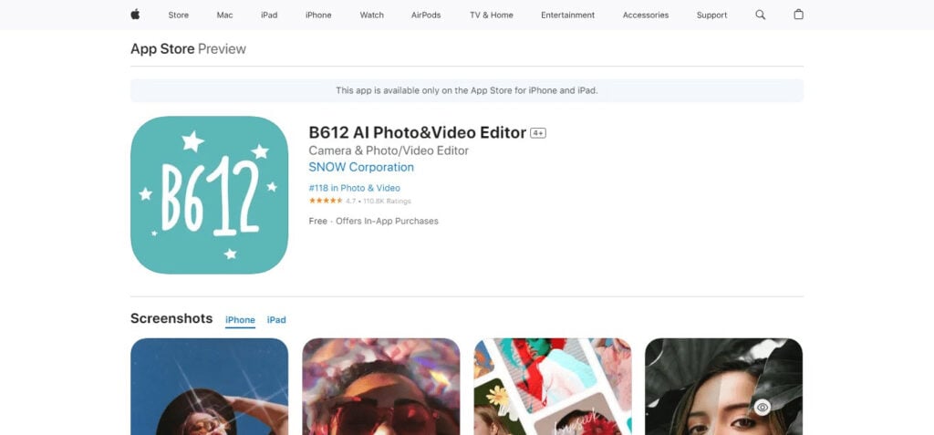 B612 Camera