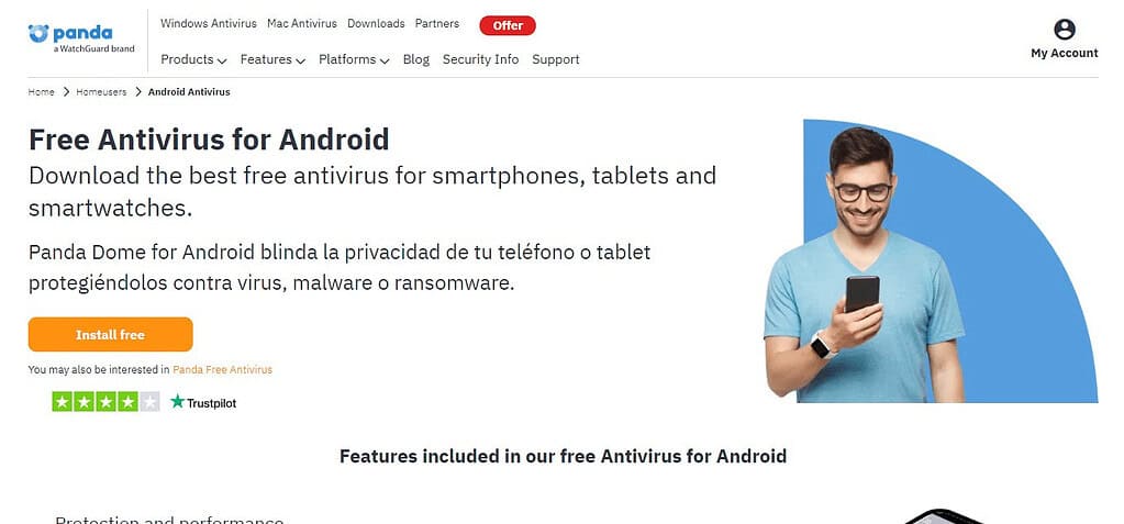 Panda Dome Free Antivirus for Android (Best Free Security App For Android)