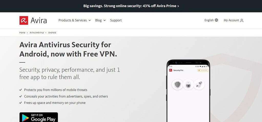 Avira Antivirus Security for Android