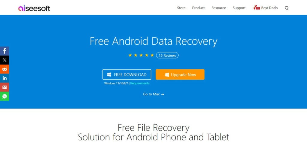 Aiseesoft Android Data Recovery