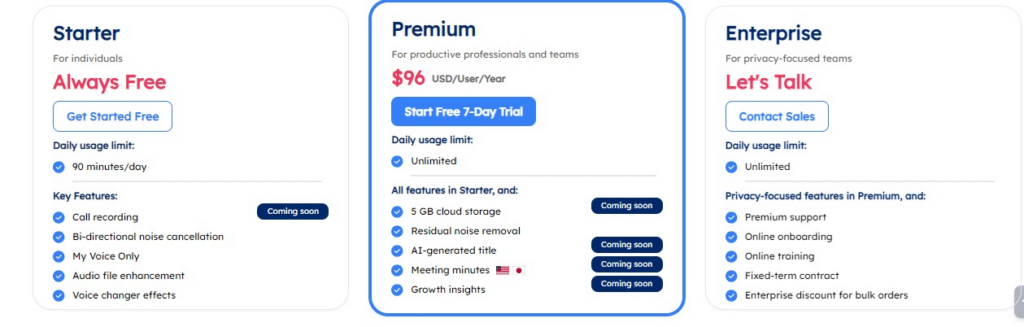 CrystalSound Ai Price & Information