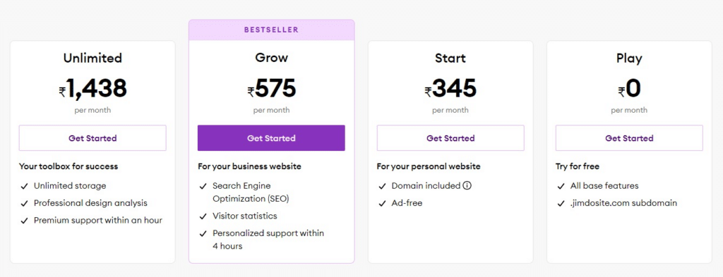 Jimdo Ai Price & Information