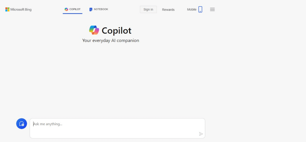 Bing AI
