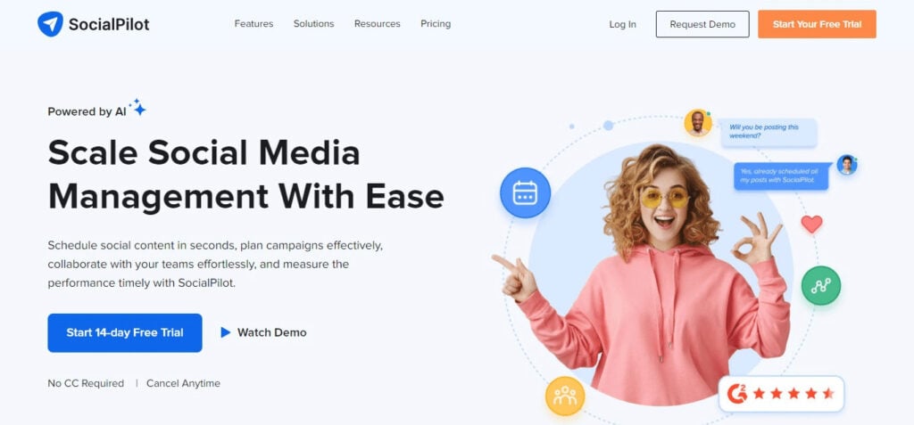 SocialPilot AI App For Social Media Posts