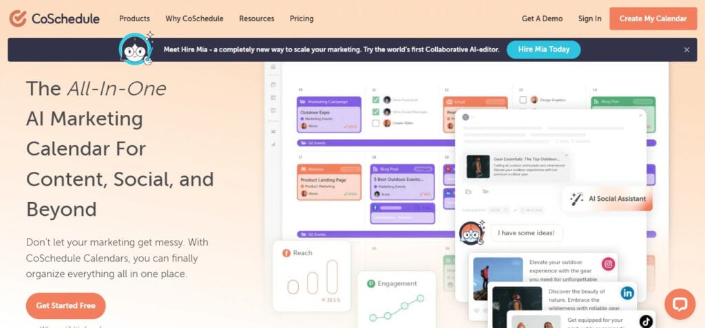 CoSchedule AI App For Social Media Posts