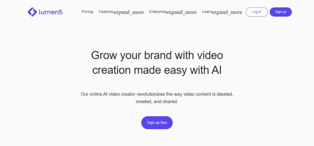 Lumen5 AI App For Social Media Posts