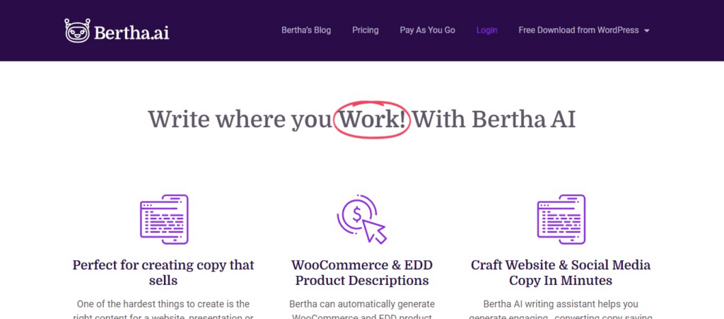 Bertha AI