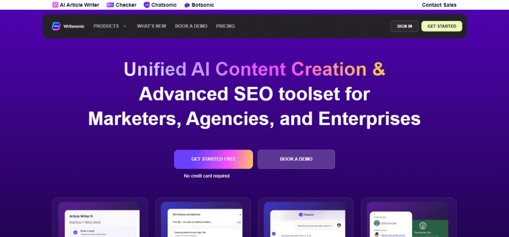 Writesonic AI Tools For Journalists