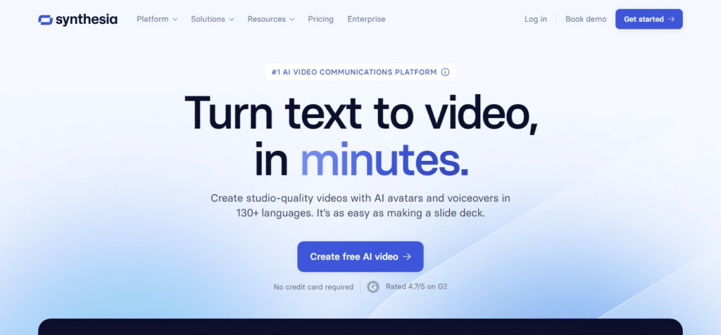 Synthesia AI Tools For Journalists
