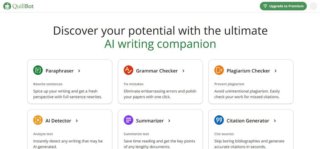 Quillbot AI Tools For Journalists
