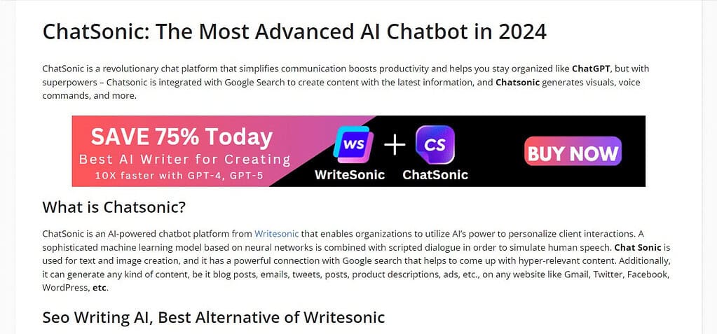 Chatsonic