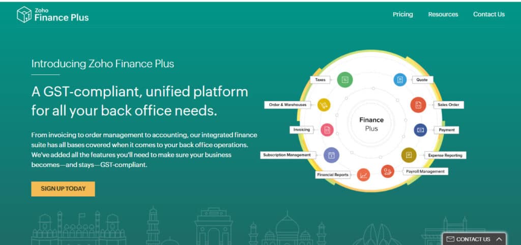 Zoho Finance Plus