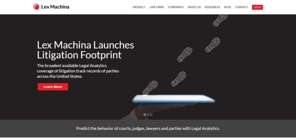 Lex Machina Ai Tools For Your Lawsuit