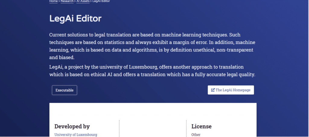 LeGAI Ai Tools For Your Lawsuit
