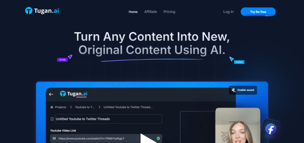 Tugan Best Ai Social Media Tools
