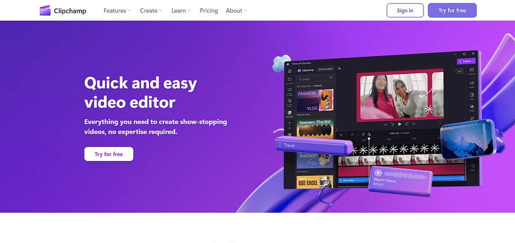 Clipchamp Best Ai Video Editing Websites In Japan