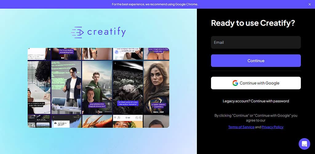 How Can I Register On This Creatify AI Program ?