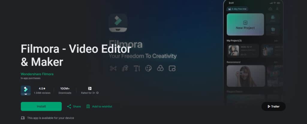 Filmora Best Ai Video Editing Tools In India