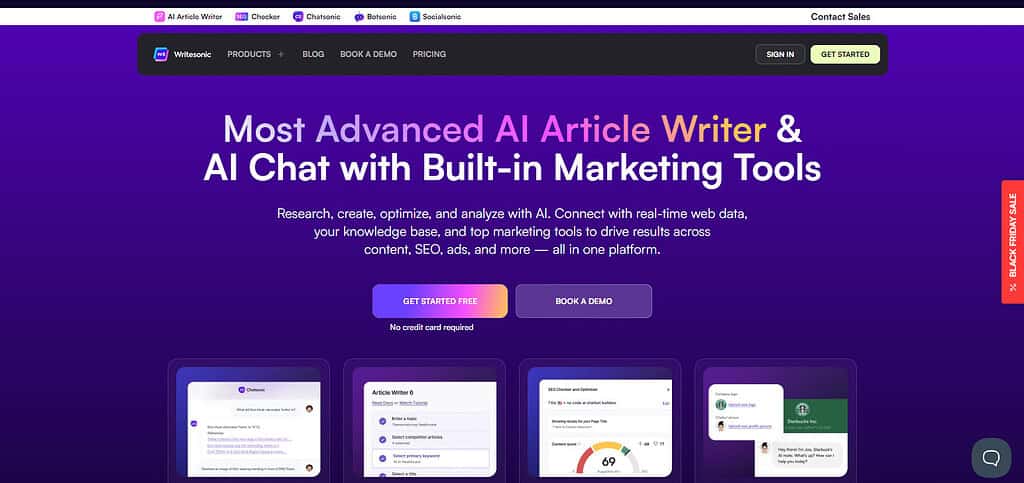 Writesonic Best Ai Novel Writing Software