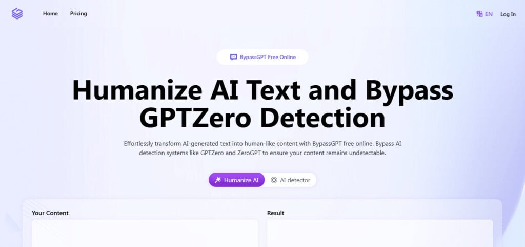 BypassGPT Best Ai Humanizer Free